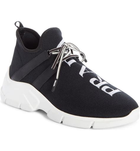 sneakers prada sock|prada slip on sneakers women.